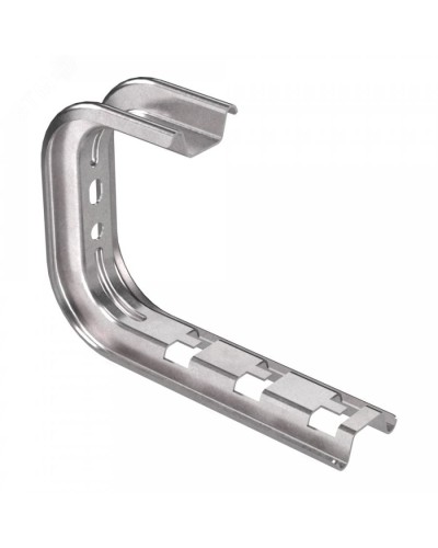 C-Омега профиль 300 (1,5 мм) INOX EKF (OMPC300-INOX) в Махачкале Аксессуары для лотков Pintop.ru