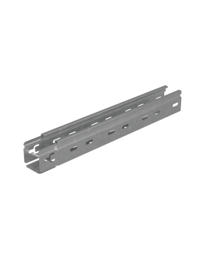 L-профиль перфорированный 32х32х2,5 L2000 мм КМ-профиль (L32-32-2.5-2000) в Махачкале Аксессуары для лотков Pintop.ru