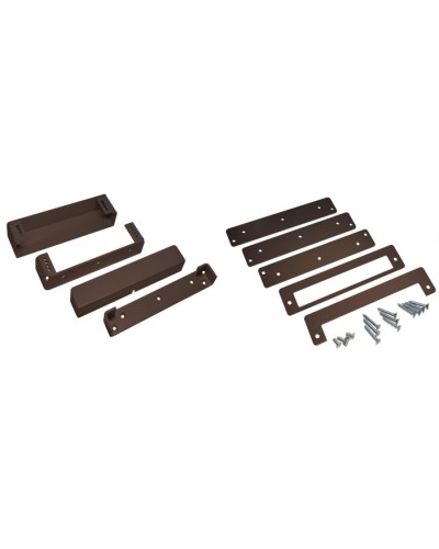 Комплект монтажный для замка ALM-700S с возможностью регулировки ALeko МК 700S-PS (коричневый) в Махачкале Дополнительное оборудование для СКУД Pintop.ru