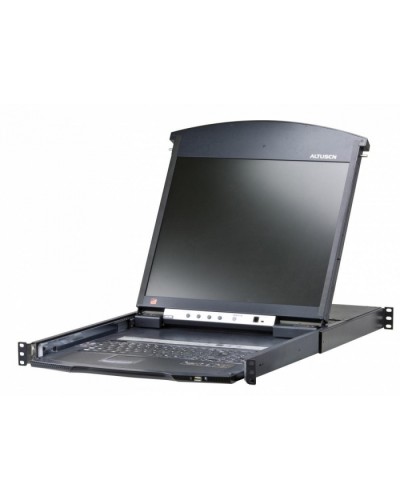 KVM консоль с переключателем ATEN KL1516AIM-AXA-RG в Махачкале Системы видеонаблюдения Pintop.ru