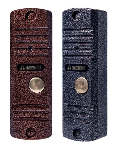 Панель вызывная накладная на 1 абонента Activision AVC-105 Panasonic (медь) в Махачкале Вызывные аудиопанели малоабонентные Pintop.ru