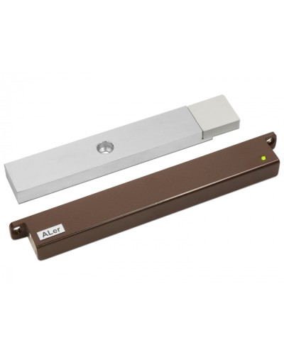 Замок электромагнитный Aler AL-200 PRemium (12 В, коричневый) в Махачкале Электромагнитные замки Pintop.ru