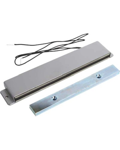 Замок электромагнитный миниатюрный Aler AL-80FU (24 В, серый) в Махачкале Электромагнитные замки Pintop.ru