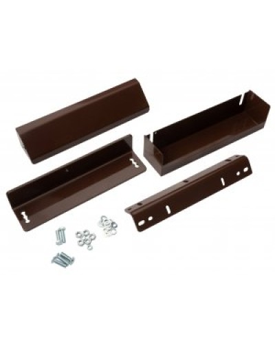 Комплект монтажа Aler MK AL-300-400PR-Inside (коричневый) в Махачкале Электромагнитные замки Pintop.ru