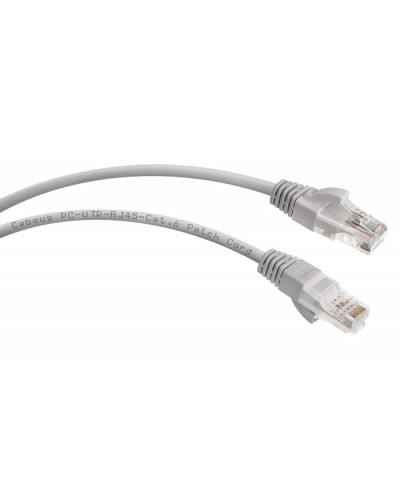 Шнур коммутационный 2xRJ-45/8P8C U/UTP кат.6 (0,5 м) Cabeus PC-UTP-RJ45-Cat.6-0.5m в Махачкале Патчкорды (медные) Pintop.ru