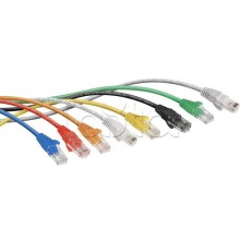 Патч-корд U/UTP, кат. 6, 2xRJ45/8p8c, неэкран, зеленый, LSZH, 1м Cabeus PC-UTP-RJ45-Cat.6-1m-GN-LSZH