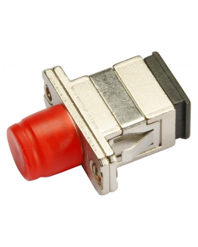 Соединитель проходной SC-FC, SM(для одномодового кабеля), D-тип Cabeus SC-FC-SM в Махачкале Проходные адаптеры и розетки оптические Pintop.ru