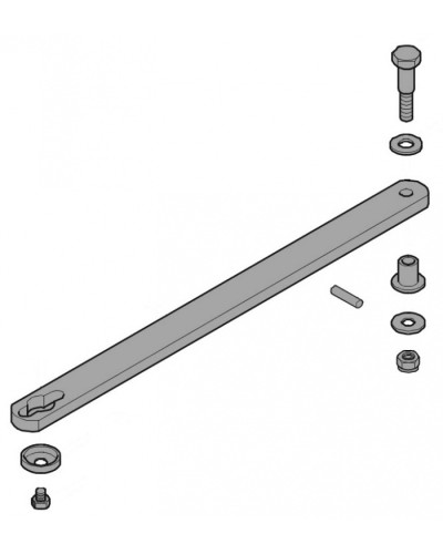 Рычаг прямой с креплением F7024N Came 119RID292 в Махачкале Запчасти для шлагбаумов и автоматики Pintop.ru