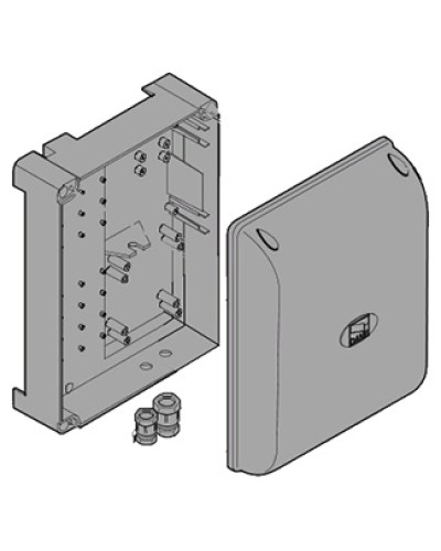 Корпус блока управления G2080 G2081 Came 119RIR238 в Махачкале Запчасти для шлагбаумов и автоматики Pintop.ru