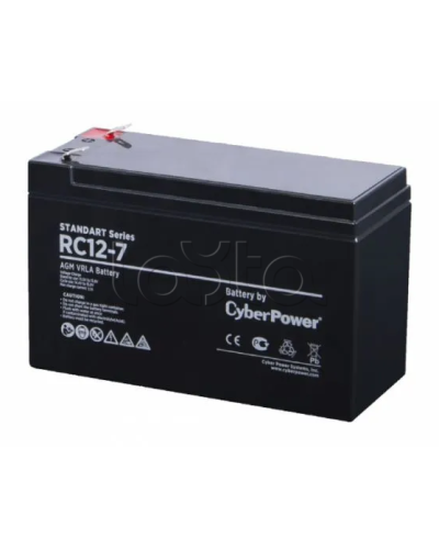 Аккумуляторная батарея CyberPower RC 12-7 в Махачкале Электротехническое оборудование Pintop.ru