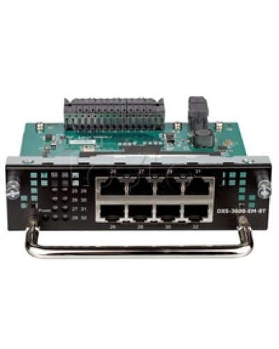 Модуль расширения с 8 портами D-Link DXS-3600-EM-8T/A1A в Махачкале Дополнительное оборудование для сетей Pintop.ru