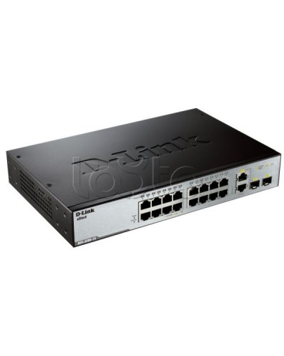 Управляемый L2 коммутатор с 16 портами 10/100Base-TX и 2 комбо-портами 100/1000Base-T/SFP D-Link DES-3200-18_RFB/A1 в Махачкале Коммутаторы Pintop.ru