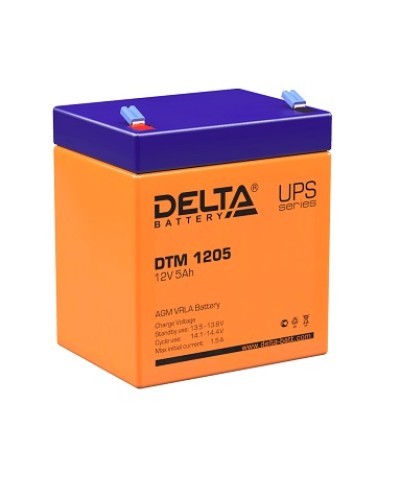 Аккумулятор свинцово-кислотный Delta DTM 1205 в Махачкале Электротехническое оборудование Pintop.ru