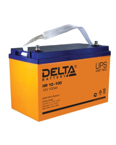 Аккумулятор свинцово-кислотный Delta HR12-100 в Махачкале Электротехническое оборудование Pintop.ru