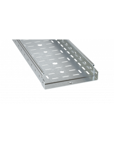 Лоток перфорированный 50x100х4000, 1,2 мм DKC (SPN40510) в Махачкале Кабельные лотки Pintop.ru