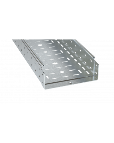 Лоток перфорированный 80х500х3000, 2,0 мм, горячеоцинкованный DKC SPH30850HDZ в Махачкале Кабельные лотки Pintop.ru