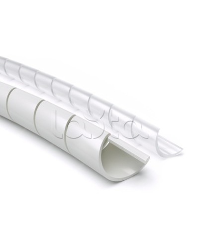 Жгут для кабеля SPIRALITE PA4 бел. (уп.20м) ДКС (00984RL) в Махачкале Аксессуары для кабель-канала Pintop.ru