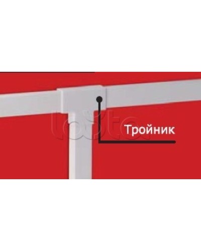 Тройник IM 22x10 DKC 00525 в Махачкале Аксессуары для кабель-канала Pintop.ru