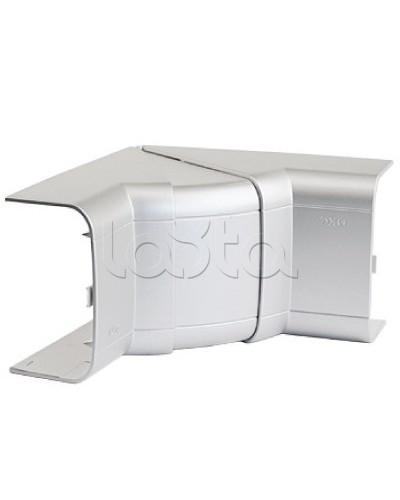 Угол внутренний 110х50 мм, изменяемый 70-120°, цвет серый металлик DKC 01051G в Махачкале Аксессуары для кабель-канала Pintop.ru