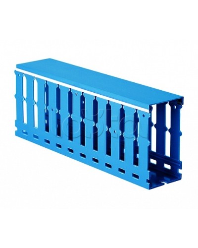 Короб перфорированный, синий RL12 60x80 DKC 01162RL в Махачкале Аксессуары для кабель-канала Pintop.ru