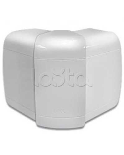 Угол внешний 140х50 мм, изменяемый 80-120°, цвет серый металлик DKC 01452G в Махачкале Аксессуары для кабель-канала Pintop.ru