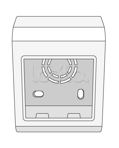 Коробка монтажная под 2 модуля VIVA PDD DKC 10033 в Махачкале Аксессуары для кабель-канала Pintop.ru