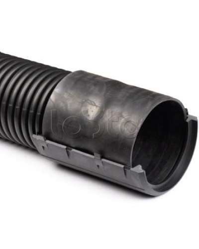 Муфта соединительная (разъемная с фиксатором) для трубы двустенной диам. 110 мм DKC(017110) в Махачкале Повороты, муфты, тройники Pintop.ru