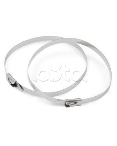 Хомут-стяжка нержавеющая сталь AISI 304 4.6x300 DKC 27406 (50 шт/уп) в Махачкале Стяжки-хомуты Pintop.ru