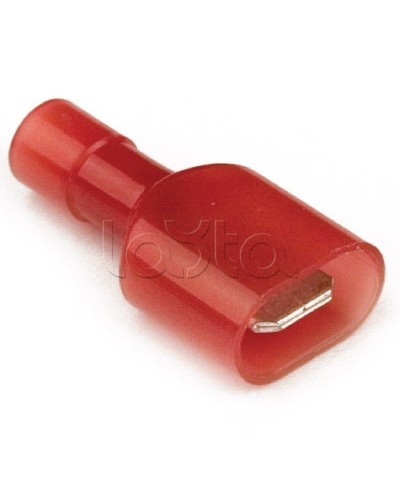 Наконечник плоский полностью изолир. (вилка) 2,5-6 кв.мм 6,3х0,8 мм (РППИ-П) DKC 2C22TP в Махачкале Крепеж Pintop.ru