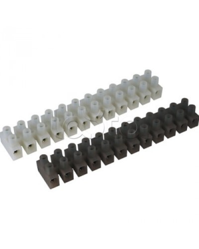 Клемник полипропилен черный, 12р, 450V, 76A, 16мм.кв. DKC 43512PL/R в Махачкале Клеммные колодки Pintop.ru