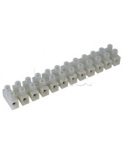 Клемник Полипропилен белый,12р,85°С,450V,101A,25мм.кв. DKC 43812PL/B в Махачкале Коммутационные изделия Pintop.ru