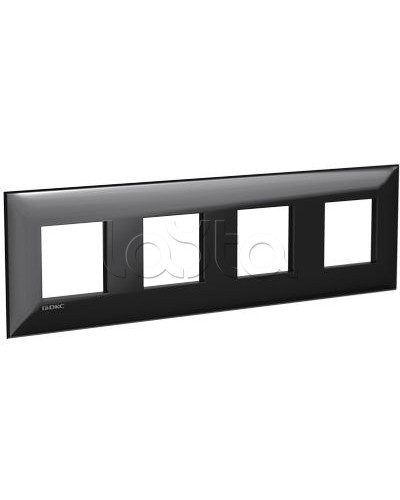 Рамка ARTLEBEDEV Черный квадрат Avanti, 8 мод. DKC 4402908 в Махачкале Аксессуары для лотков Pintop.ru