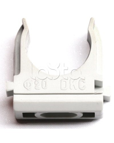 Держатель с защелкой, д.20мм, в упаковках по 10шт. DKC 51020R10 в Махачкале Держатели, клипсы, скобы Pintop.ru