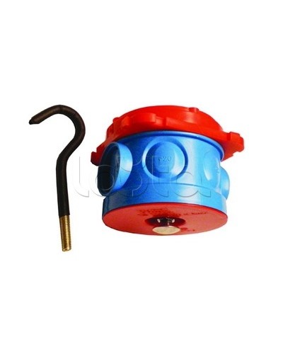 Коробка потолочная с крюком для заливки в бетон, д.70х57мм DKC 59383 в Махачкале Распределительные коробки Pintop.ru