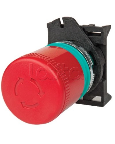 Кнопка аварийная грибовидная поворотная с индикацией д. 60 DKC ABHT1C6S в Махачкале Аксессуары для стоек и шкафов Pintop.ru
