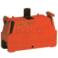 Блок контактный с клеммным безвинтовым зажимом, нормально-открытый DKC ACV10