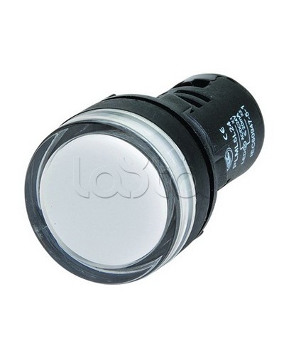 Сигнальный индикатор со встроенным диодом 220В, белый DKC ALIL5L220 в Махачкале Аксессуары для стоек и шкафов Pintop.ru