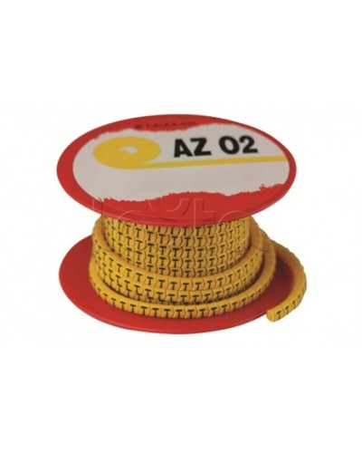 Колечко маркировочное R, 2.5-4мм. черное на желтом DKC AZO3RRBY в Махачкале Аксессуары для кабель-канала Pintop.ru