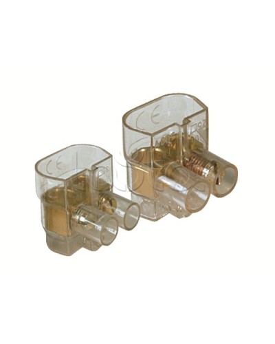 Колодка клеммная соединительная 2х4 мм DKC B42 в Махачкале Клеммные колодки Pintop.ru