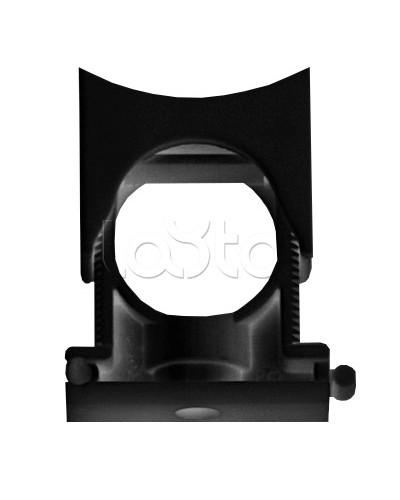 Держатель с крышкой DN10-17мм, полиамид,чёрный DKC (PASW1017N) в Махачкале Держатели, клипсы, скобы Pintop.ru