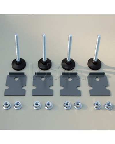 Ножки регулируемые, М12x100мм, 1 упаковка - 4шт. DKC R5A53 в Махачкале Аксессуары для стоек и шкафов Pintop.ru