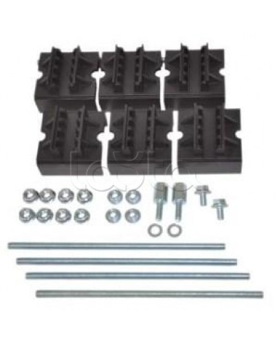 Набор держателей, для шин толщиной 5мм, 1-4 шины на полюс, 3 полюса DKC R5BSEV4/5T в Махачкале Повороты, муфты, тройники Pintop.ru