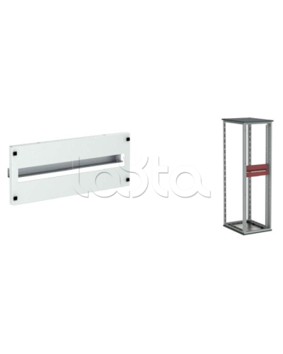 Панель секционная, для модулей, 48 (2x24) модулей, В=400мм, Ш=600мм DKC R5PI541 в Махачкале Аксессуары для стоек и шкафов Pintop.ru