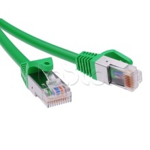 Патч-корд экранированный CAT5E F/UTP 4х2, LSZH, зелёный, 1.5м DKC RN5EFU4515GN