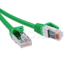 Патч-корд экранированный CAT5E F/UTP 4х2, LSZH, зелёный, 2м DKC RN5EFU4520GN