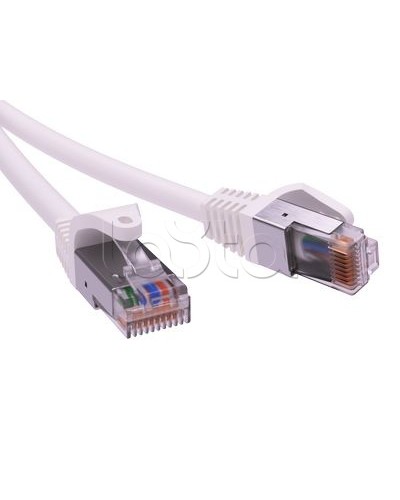 Патч-корд экранированный CAT6 F/UTP 4х2, LSZH, белый, 2м DKC RN6FU4520WH в Махачкале Патчкорды (медные) Pintop.ru