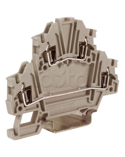 Зажим, серый, 1,5 кв.мм DKC ZHD200GR-RET в Махачкале Держатели, клипсы, скобы Pintop.ru