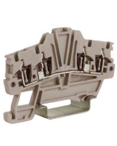 Зажим 1,5 кв.мм синий 2 ввод/2 вывода DKC ZHI420 в Махачкале Держатели, клипсы, скобы Pintop.ru