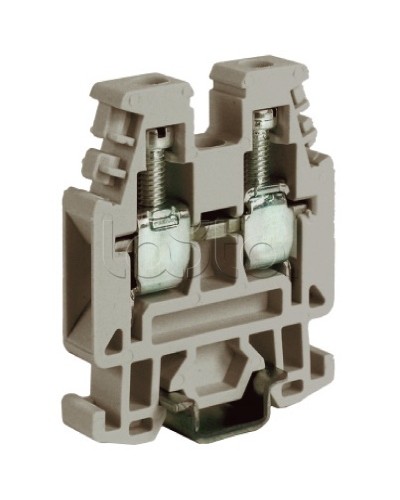 Зажим 4 кв.мм серый DKC ZRP300GR в Махачкале Крепежные изделия Pintop.ru