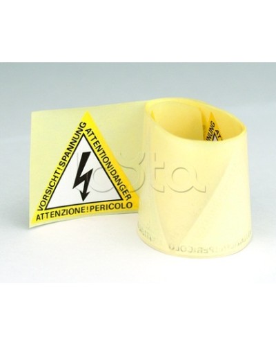 Предупреждающая табличка 60мм DKC ZTA001 в Махачкале Аксессуары для лотков Pintop.ru